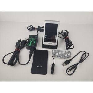 Sony PEG-T415 Clie Handheld With Mini Keyboard Pega-KB20 & Charging Dock Working
